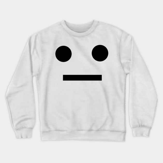 Neutral face Crewneck Sweatshirt by Molenusaczech